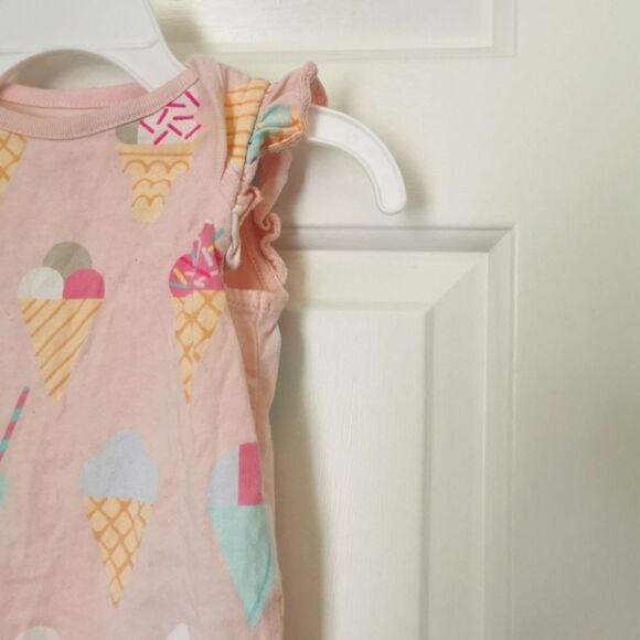 3/$15 Gap baby girl ice cream onesie size 3-6 m - Picture 2 of 4